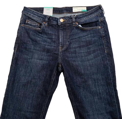 Esprit Organic Straight Stretch-Jeans, Medium Rise