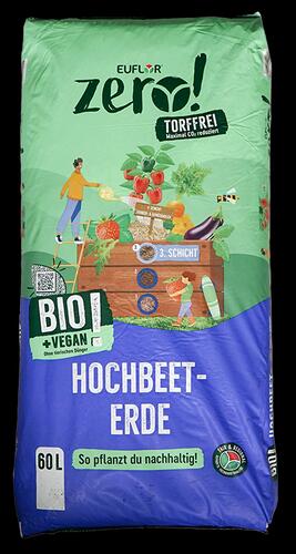 Euflor Zero! Hochbeeterde Bio + Vegan