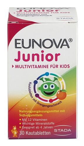 Eunova Junior Multivitamine für Kids, Kautabletten
