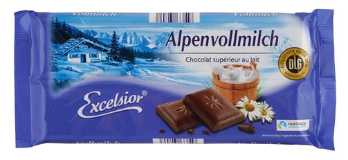 Excelsior Alpenvollmilch, Fairtrade Cocoa Program