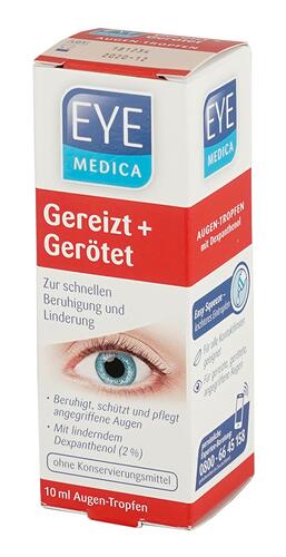 Eye Medica Gereizt + Gerötet Augen-Tropfen
