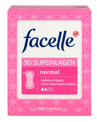 Facelle 50 Slipeinlagen, normal