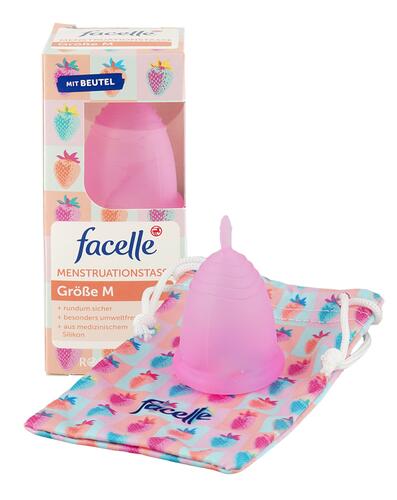 Facelle Menstruationstasse, Größe M, rosa