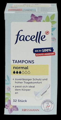 Facelle Tampons 32 Stück, normal 