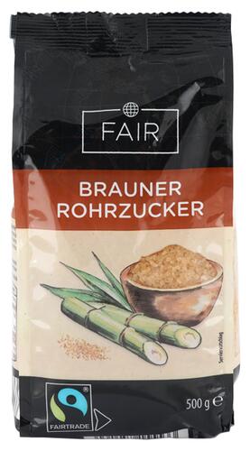 Fair Brauner Rohrzucker