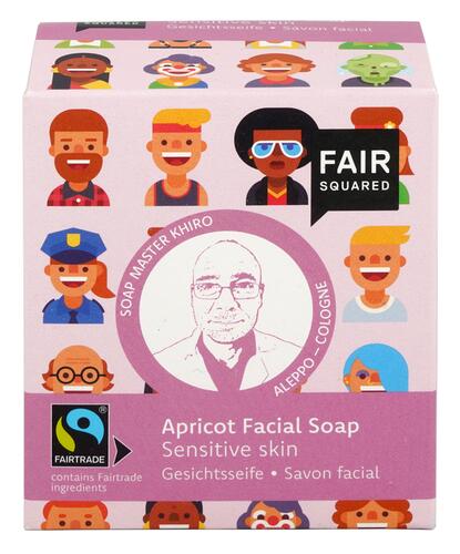 Fair Squared Apricot Facial Soap Sensitive Skin