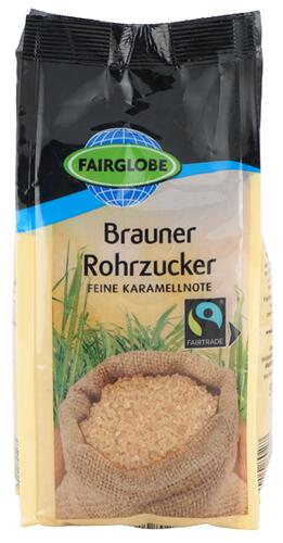 Fairglobe Brauner Rohrzucker