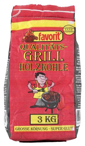 Favorit Grill Qualitäts-Holzkohle