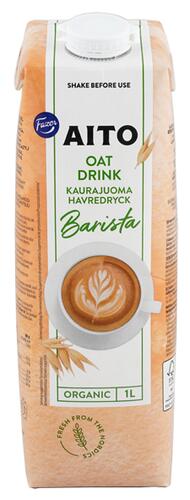 Fazer Aito Oat Drink Barista Organic