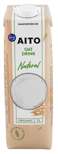 Fazer Aito Oat Drink Natural Organic