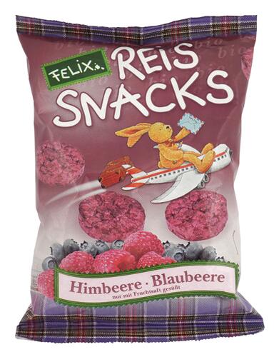 Felix Reis Snacks Himbeere Blaubeere, Bio