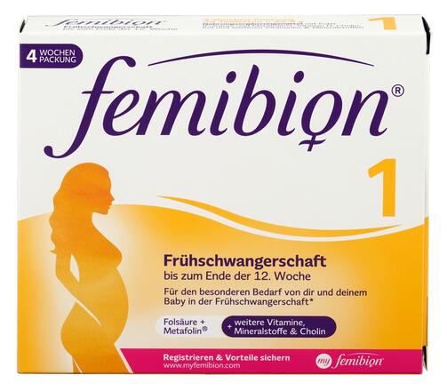 Femibion 1 Frühschwangerschaft, Tabletten