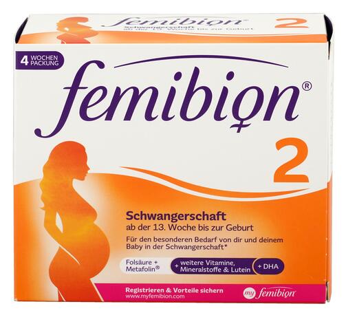 Femibion 2 Schwangerschaft, Tabletten + Kapseln