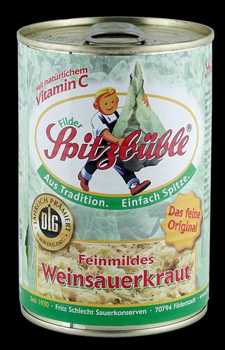 Filder Spitzbüble Feinmildes Weinsauerkraut