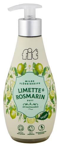 Fit Milde Flüssigseife Limette & Rosmarin Duft