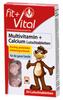 Fit+Vital Multivitamin + Calcium, Lutschtabletten