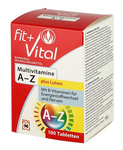 Fit + Vital Multivitamine A-Z, Tabletten