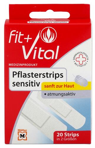 Fit+Vital Pflasterstrips Sensitiv