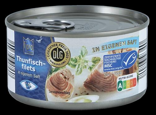 Fjord Krone Thunfischfilets in eigenem Saft