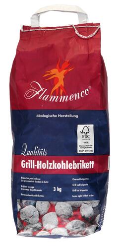 Flammenco Grill-Holzkohlebrikett