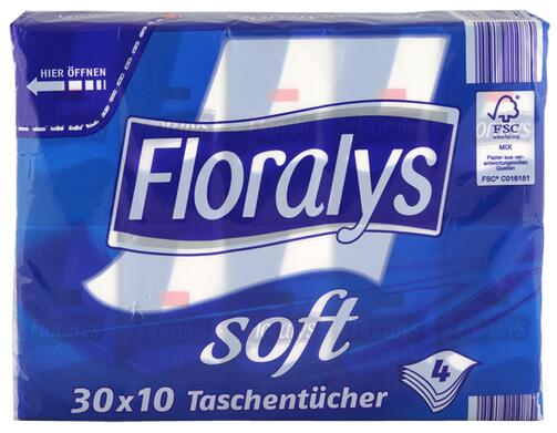 Floralys Soft Taschentücher, 4-lagig