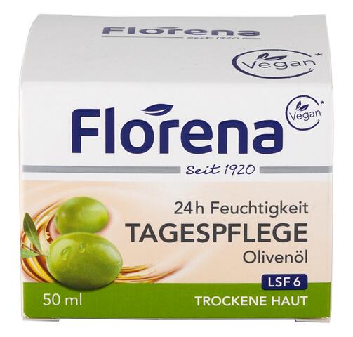 Florena 24h Feuchtigkeit Tagespflege Olivenöl