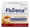 Florena 48h Feuchtigkeit Nachtpflege Sheabutter & Arganöl Florena 48h Feuchtigkeit Nachtpflege Sheabutter & Arganöl