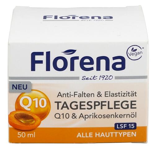 Florena Anti-Falten & Elastizität Tagespflege Q10, LSF 15