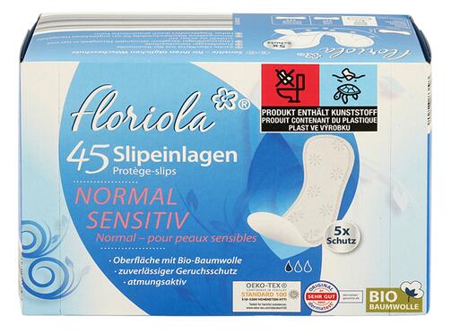 Floriola 45 Slipeinlagen, normal sensitiv