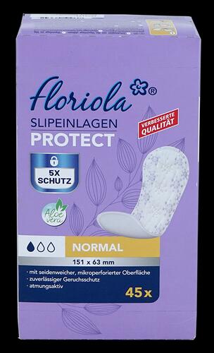 Floriola Slipeinlagen Protect, Normal, 45 Stück