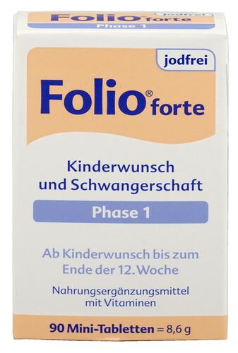 Folio forte jodfrei Phase 1, Mini-Tabletten