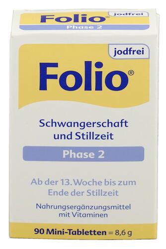 Folio jodfrei Phase 2, Mini-Tabletten