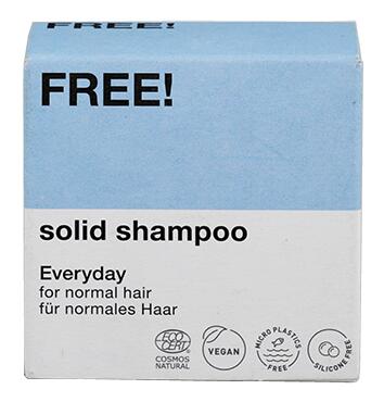 Free! Solid Shampoo Everyday Free! Solid Shampoo Everyday