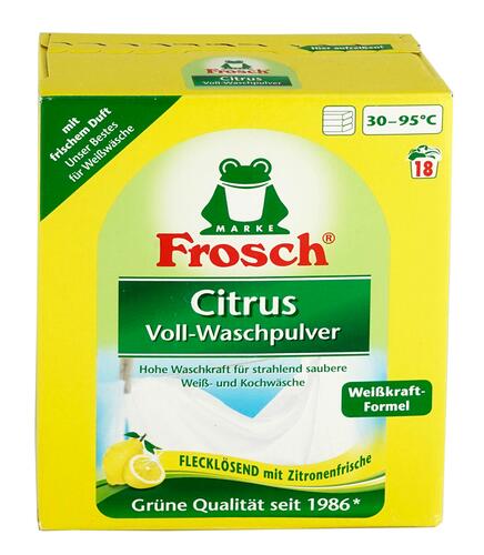 Frosch Citrus Voll-Waschpulver