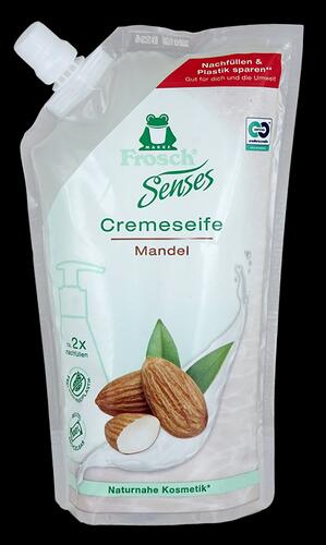 Frosch Senses Cremeseife Mandel