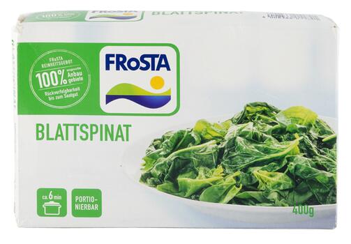 Frosta Blattspinat