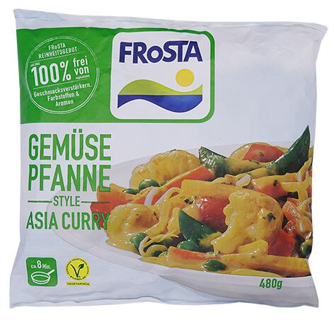 Frosta Gemüsepfanne Style Asia Curry