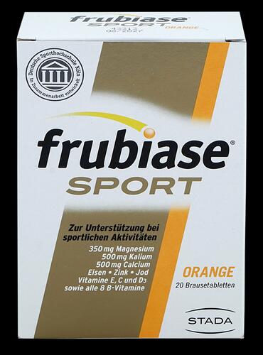 Frubiase Sport Orange, 20 Brausetabletten