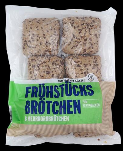 Frühstücksbrötchen 8 Mehrkornbrötchen