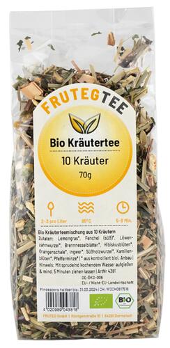 Fruteg Tee Bio Kräutertee 10 Kräuter, lose
