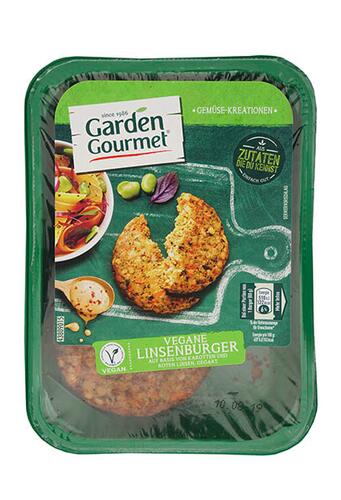 Garden Gourmet Vegane Linsenburger