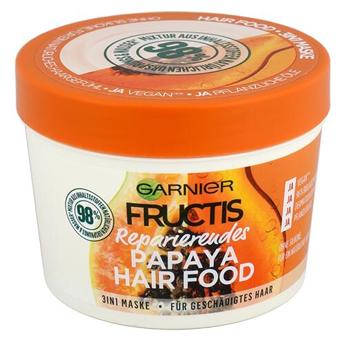 Garnier Fructis Reparierendes Papaya Hair Food, 3in1 Maske