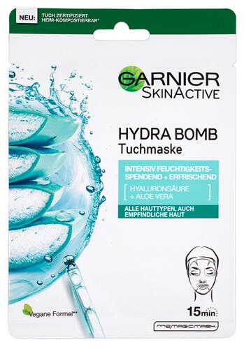 Garnier Skinactive Hydra Bomb Tuchmaske Aloe Vera