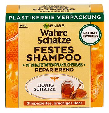 Garnier Wahre Schätze Festes Shampoo Honig Schätze