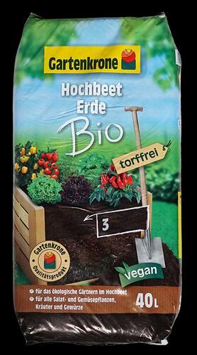Gartenkrone Hochbeet Erde Bio