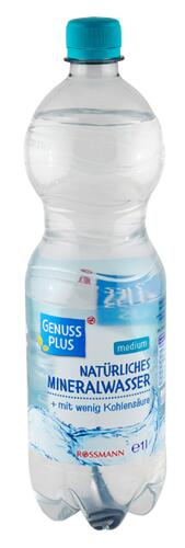 Genuss Plus Natürliches Mineralwasser Medium Genuss Plus Natürliches Mineralwasser Medium