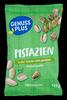 Genuss Plus Pistazien in der Schale mild gesalzen, geröstet Genuss Plus Pistazien in der Schale mild gesalzen, geröstet