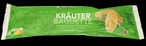Genusswelt Kräuterbaguette