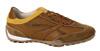 Geox Respira D Snake C-Smooth Lea+ Suede, Beige/Ochreyellow