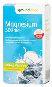 Gesund leben Magnesium 500 mg, Brausetabletten